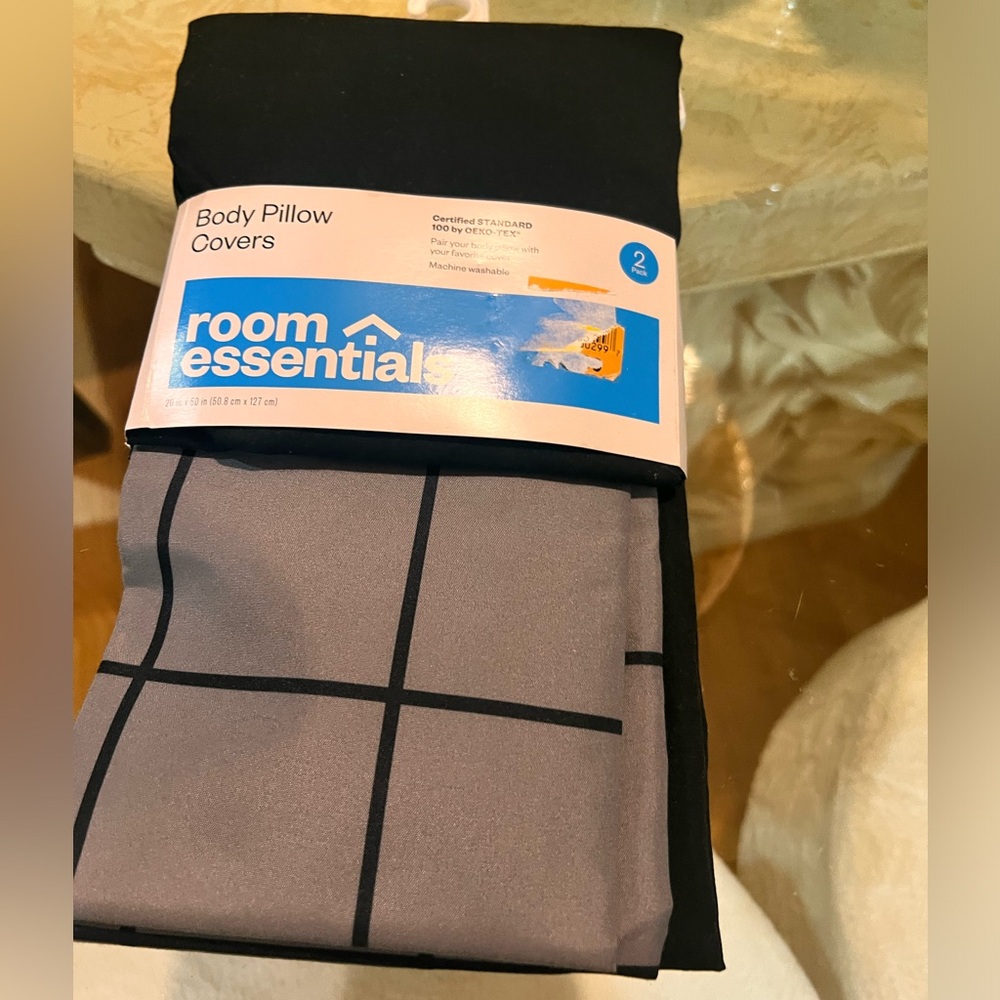 Body pillow covers